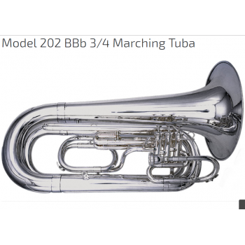 KÈN Home - Model 202 BBb 3-4 Marching Tuba